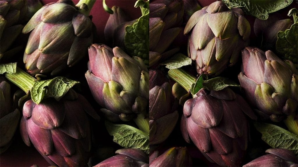 Artichokes HD moving image and hi-res stills