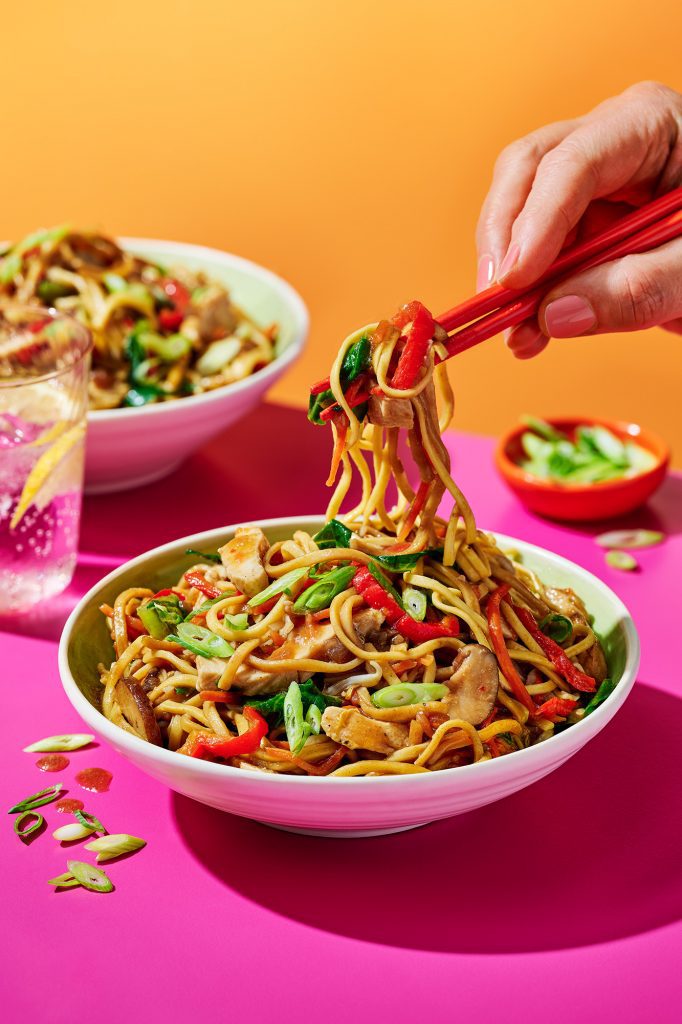 tesco chicken chow mein