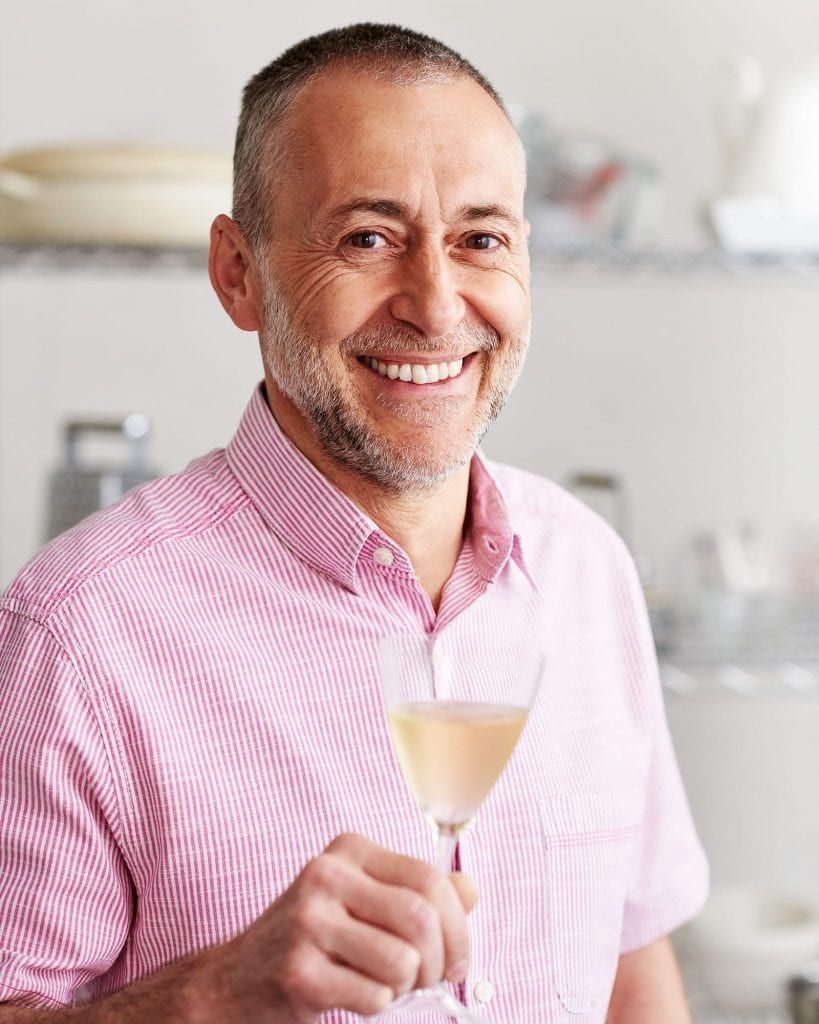 Michelle Roux Jr chef portrait for Delicious Magazine