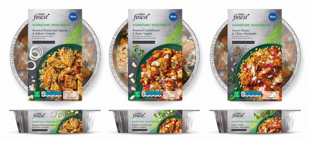 tesco finest vegetarian signature range photography