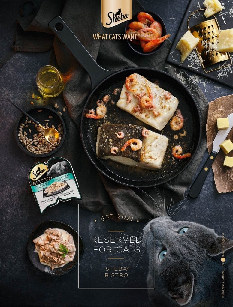 sheba bistro seafood cat food
