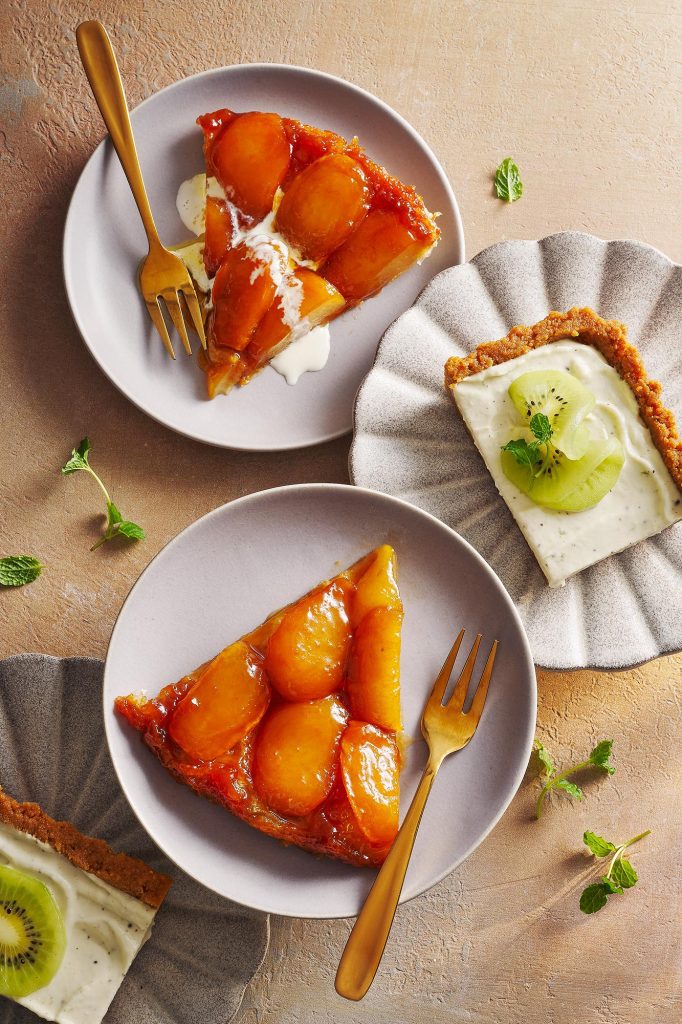 hello fresh magazine spring 2024 kiwi lime cheesecake tart