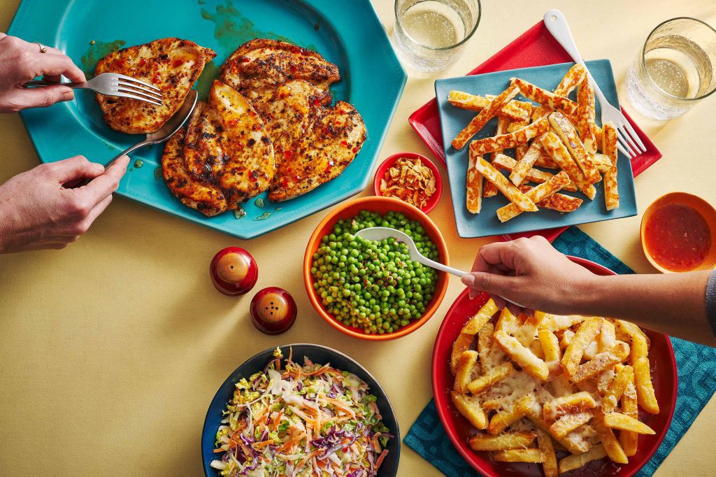 hello fresh magazine spring 2024 peri peri chicken