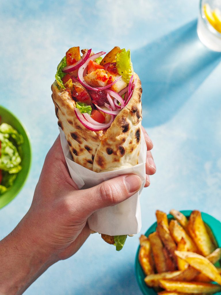 hello fresh magazine summer 2023 gyros in hand