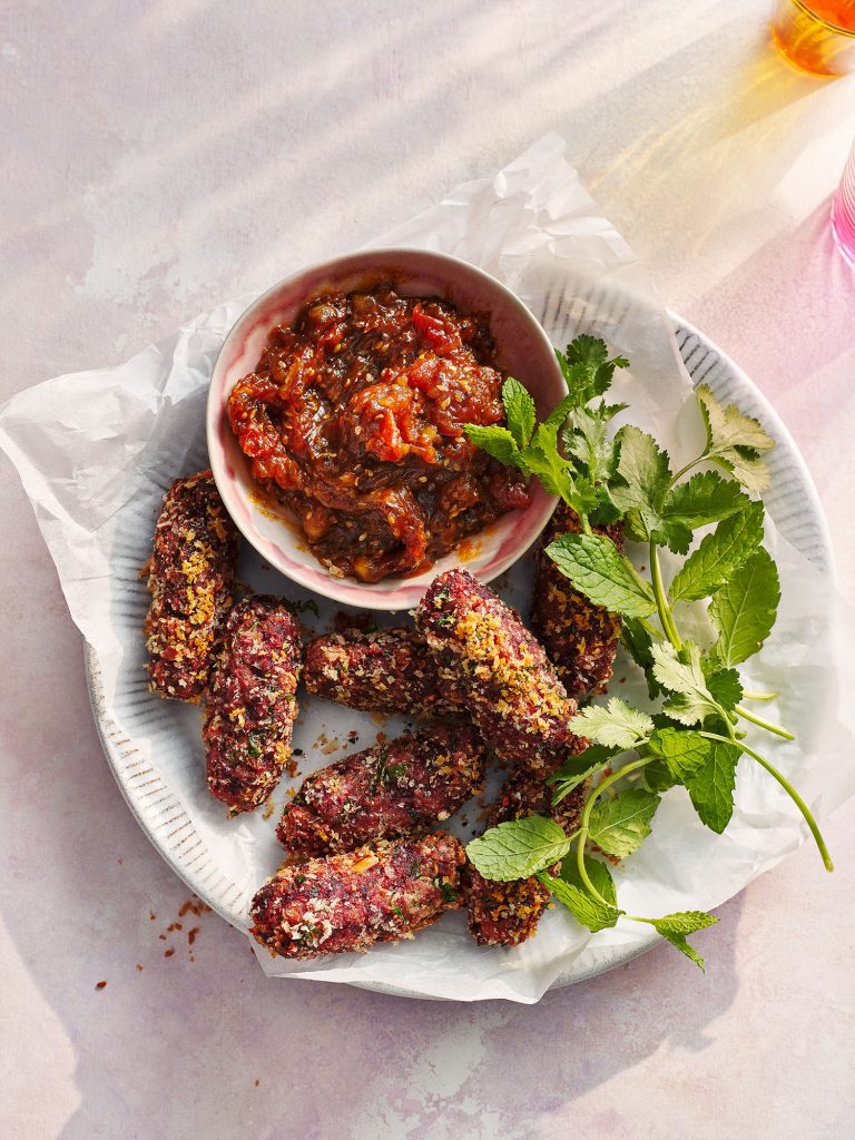 mowgli meat free beetroot chops indian recipe