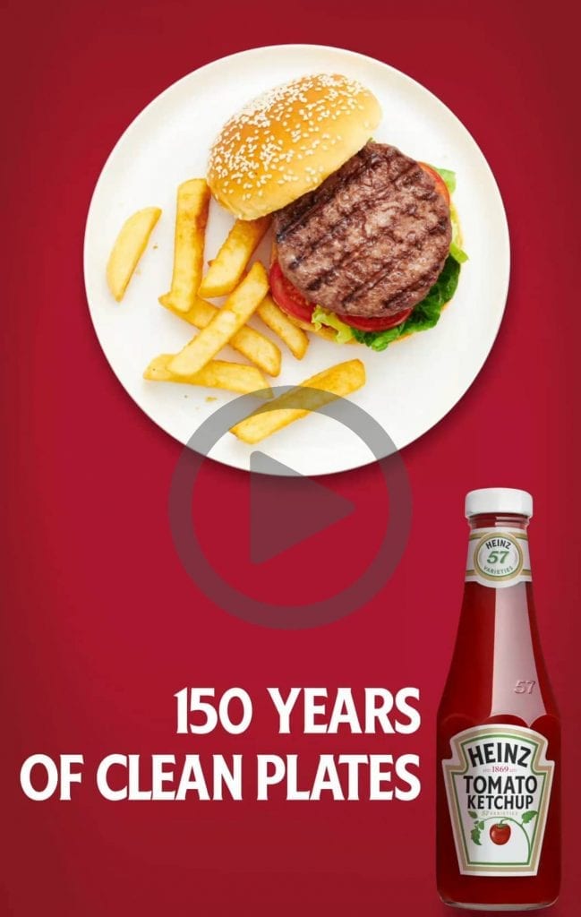 Heinz 150th Birthday GIF for social media.
