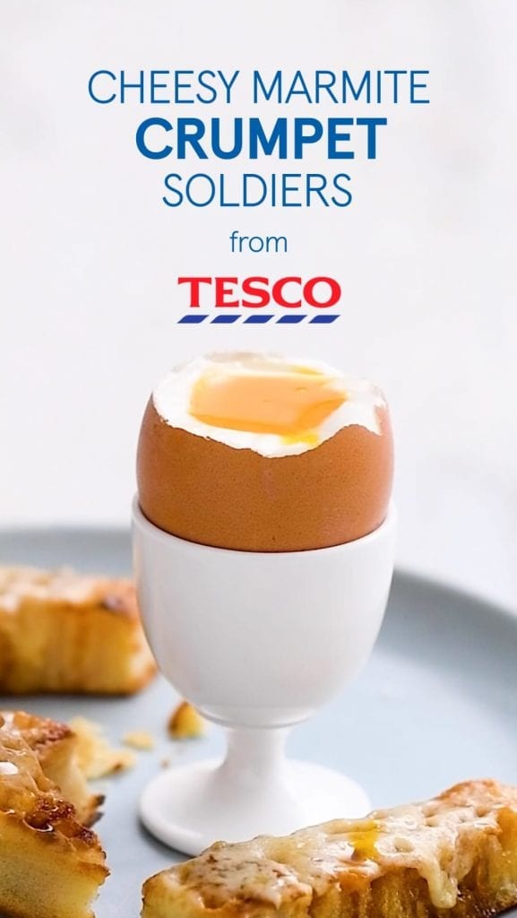 food photographers Cheesy marmite crumpet soldiers with dippy egg for Tesco magazine