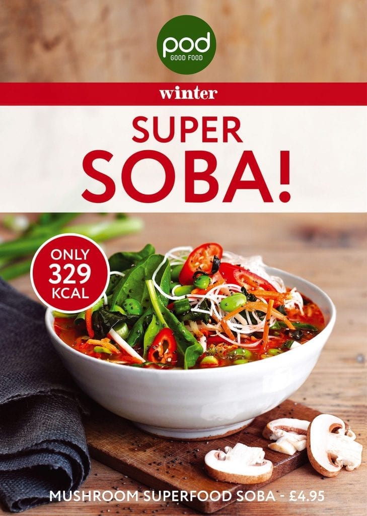 Mushroom superfood soba noodles