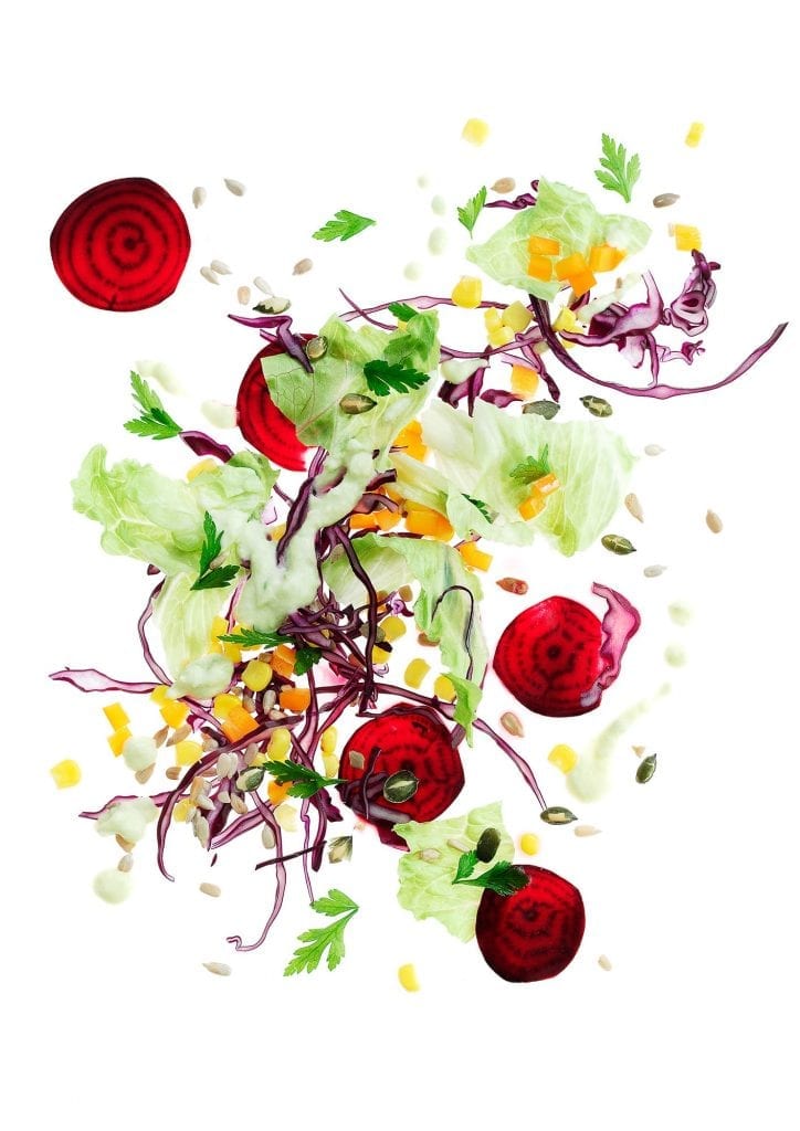 Exploding sweet, crispy salad for Holland and barrett