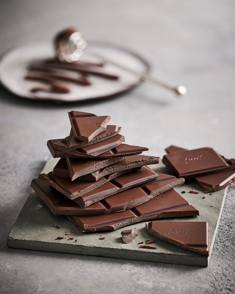 tesco brand finest mint dark chocolate