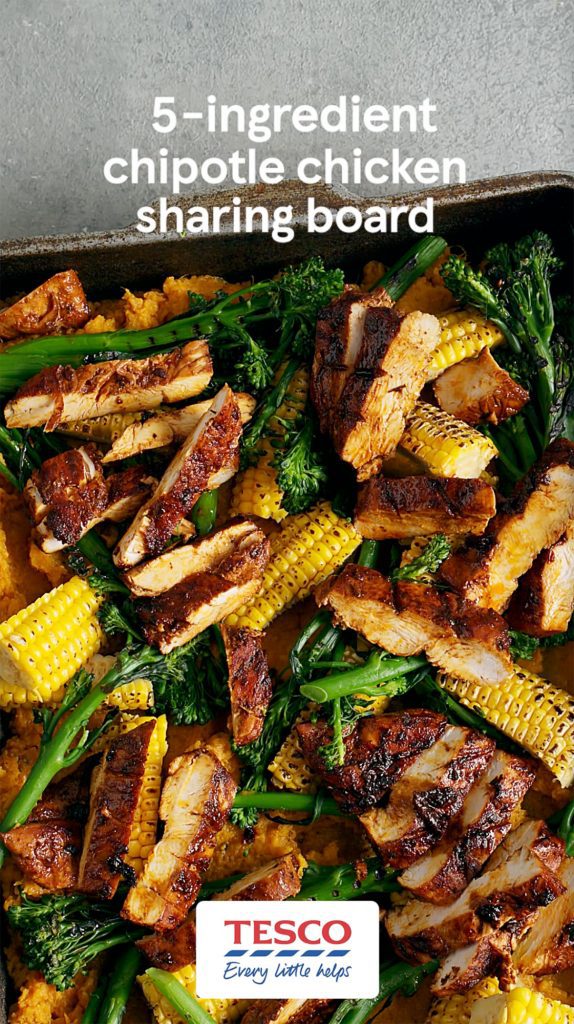 tesco 5 ingredients chipotle chicken video reel