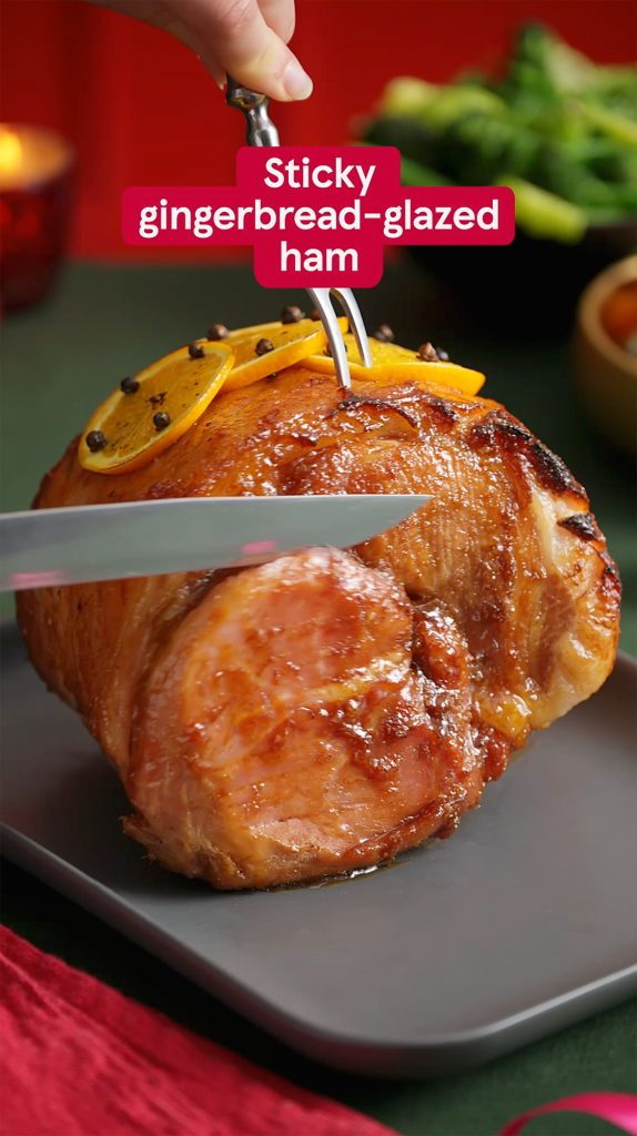 tesco slow cooker gingerbread Christmas 2023 ham