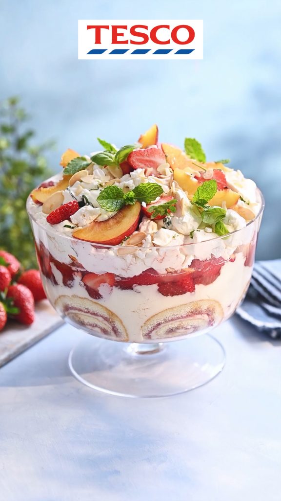 Tesco magazine july 2021 trifle cover