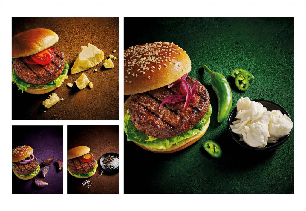 tesco burgers packaging