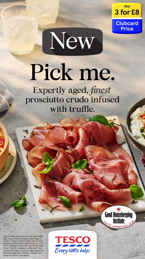 tesco prosciutto crudo with truffle